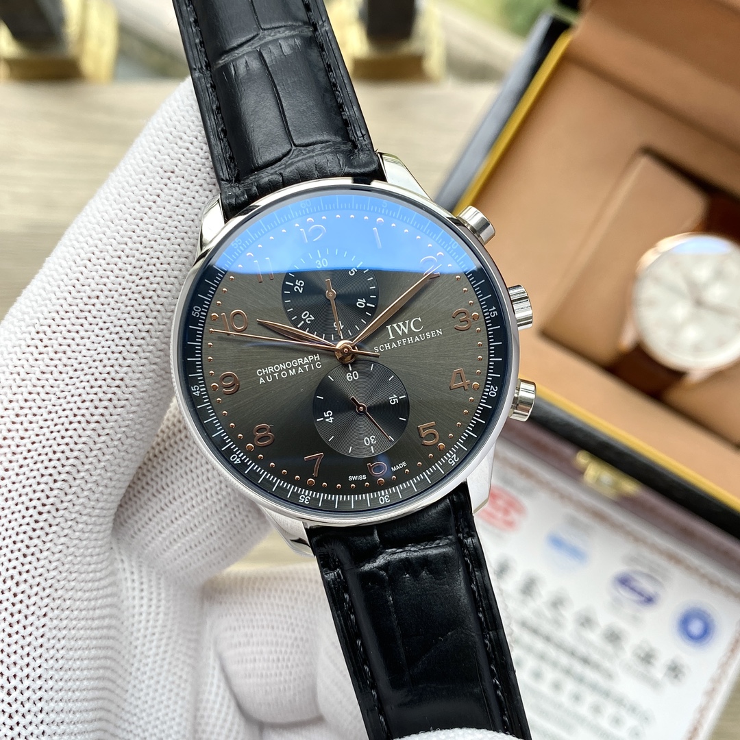 アイダブリューシー［IWC］ポルトガル オートマティック クロノメーター 7日間パワーリザーブ40MM