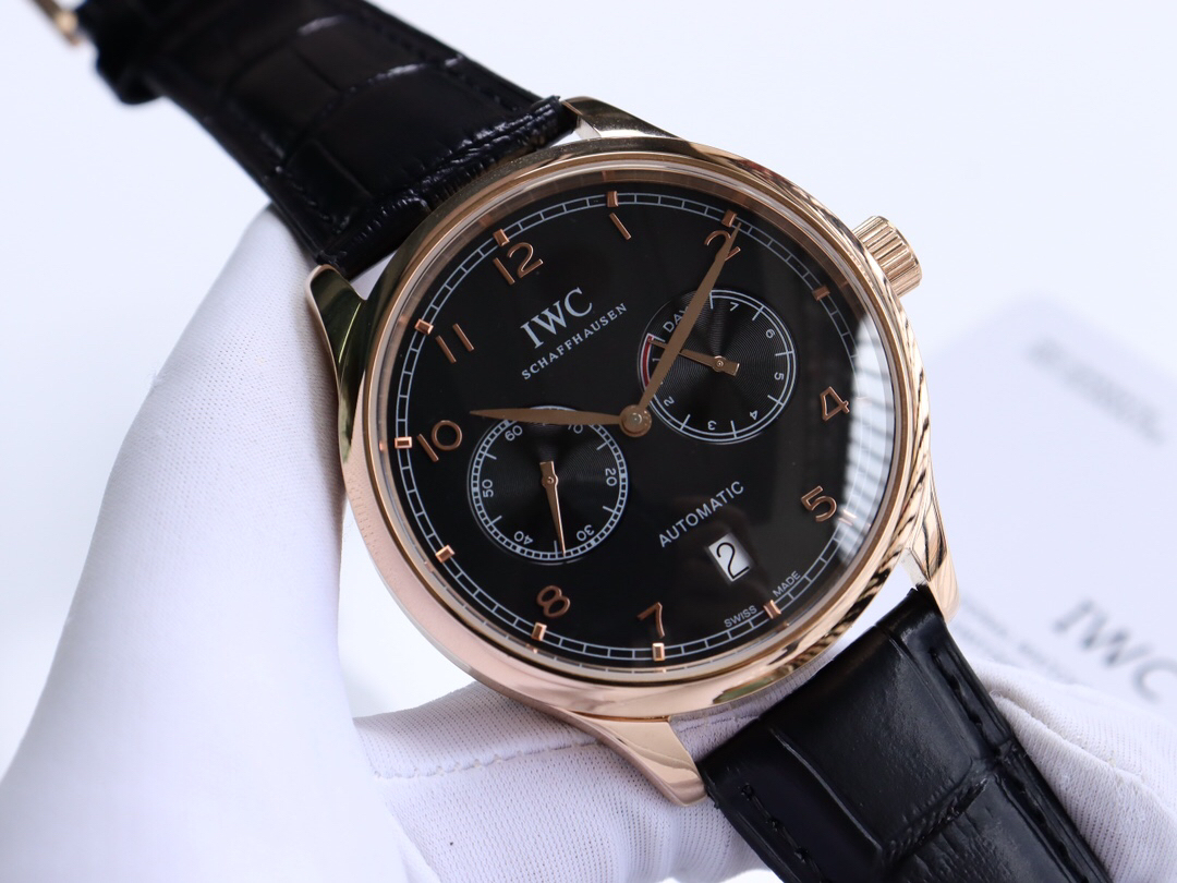 アイダブリューシー［IWC］ポルトガル シリーズ 7日間パワーリザーブ オートマティックウォッチ42MM