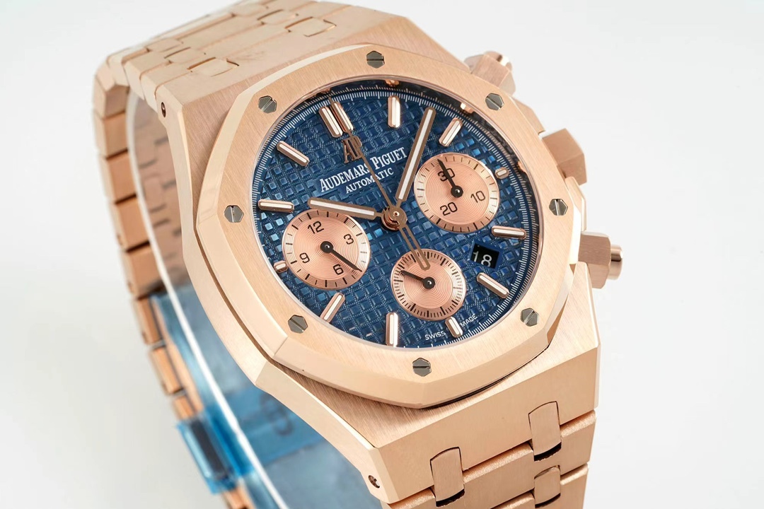 オーデマ ピゲ「Audemars Piguet」ロイヤルオーク クロノグラフ 26331OR 自動巻き腕時計 41mm「2色」