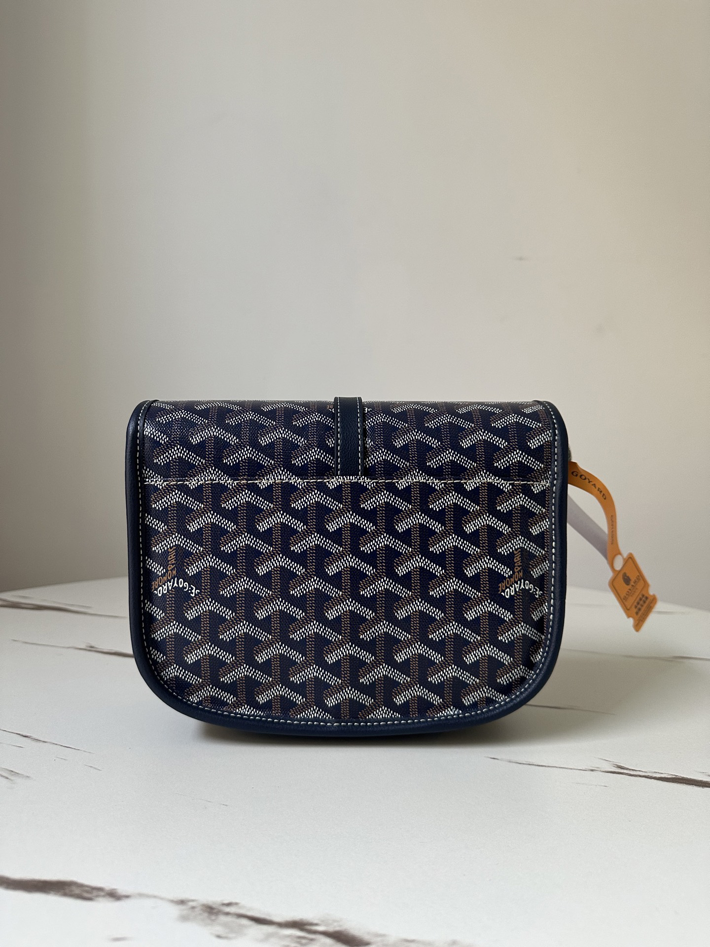 ゴヤール「Goyard」 Belvedere PM 深ブルー メッセンジャーバッグ