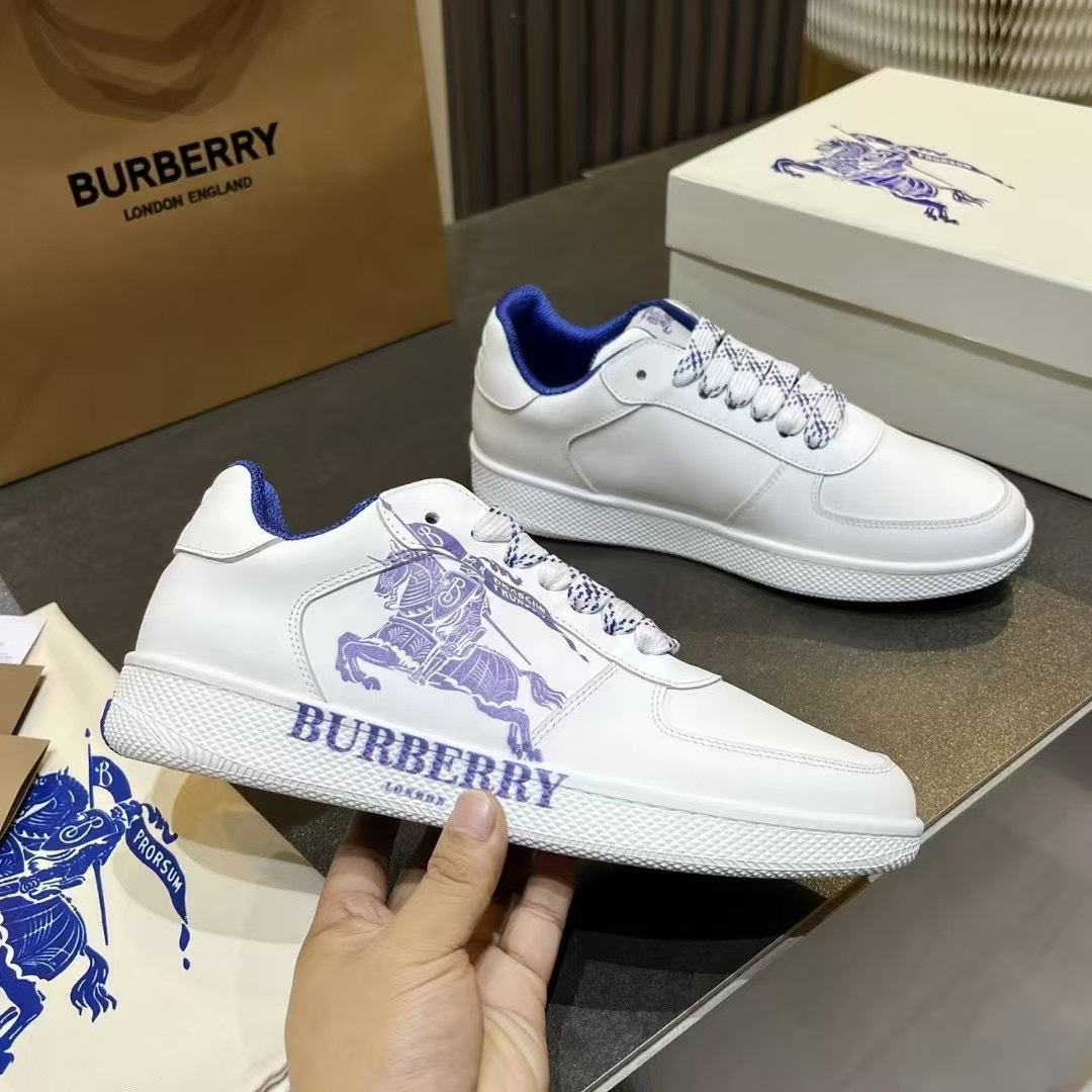 バーバリー「Burberry」アップグレード版 イタリア製 アーキテクチャースニーカー