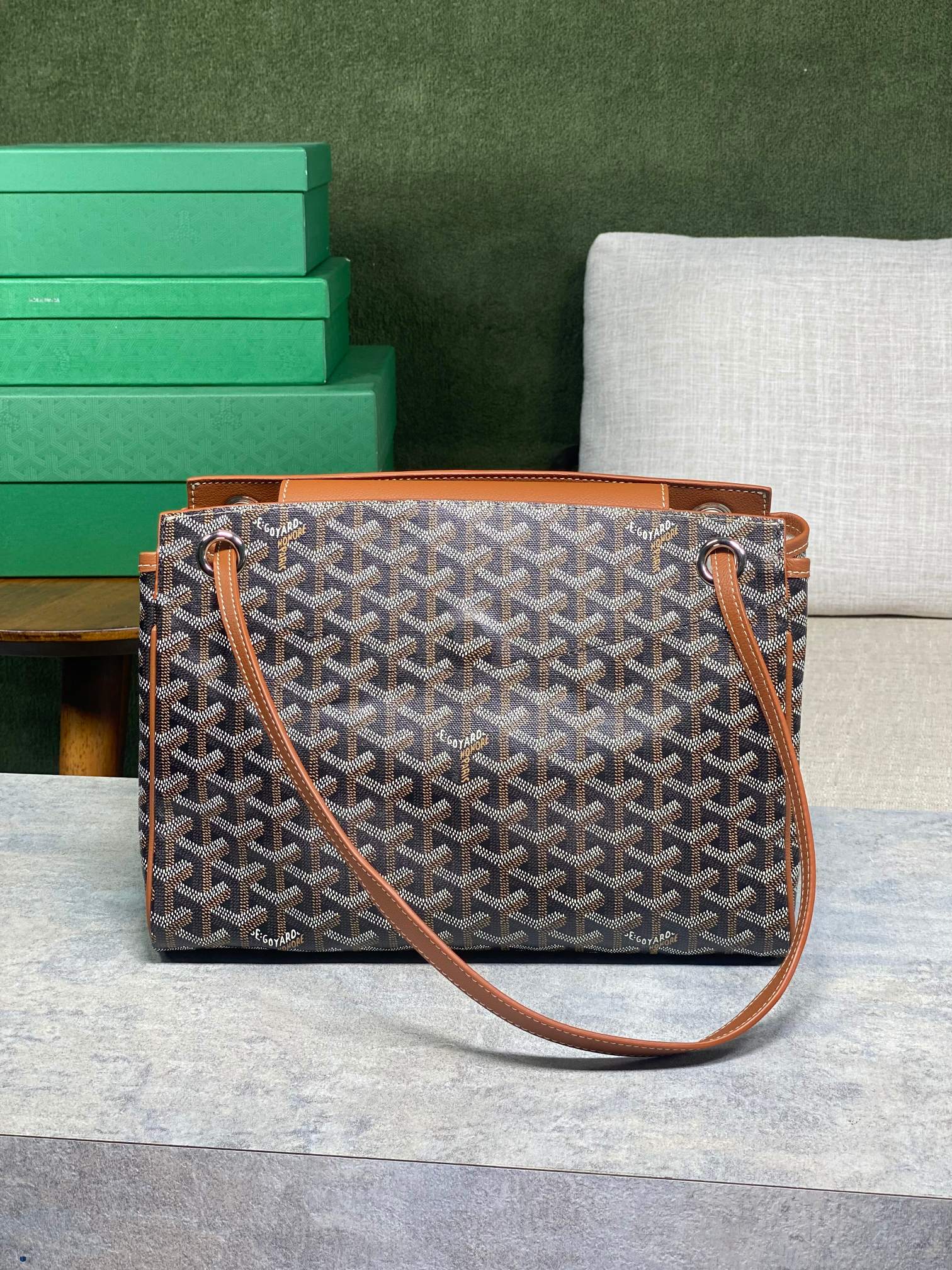 ゴヤール「Goyard」 Rouette ゴヤルディーヌ ショルダーバッグ