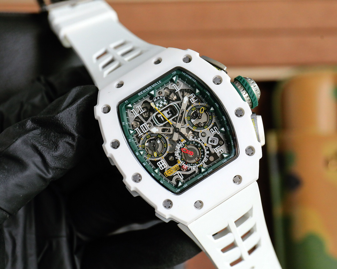 リシャール ミル「Richard Mille」シリーズ オートマティック クロノグラフ メンズ ウォッチ45MM