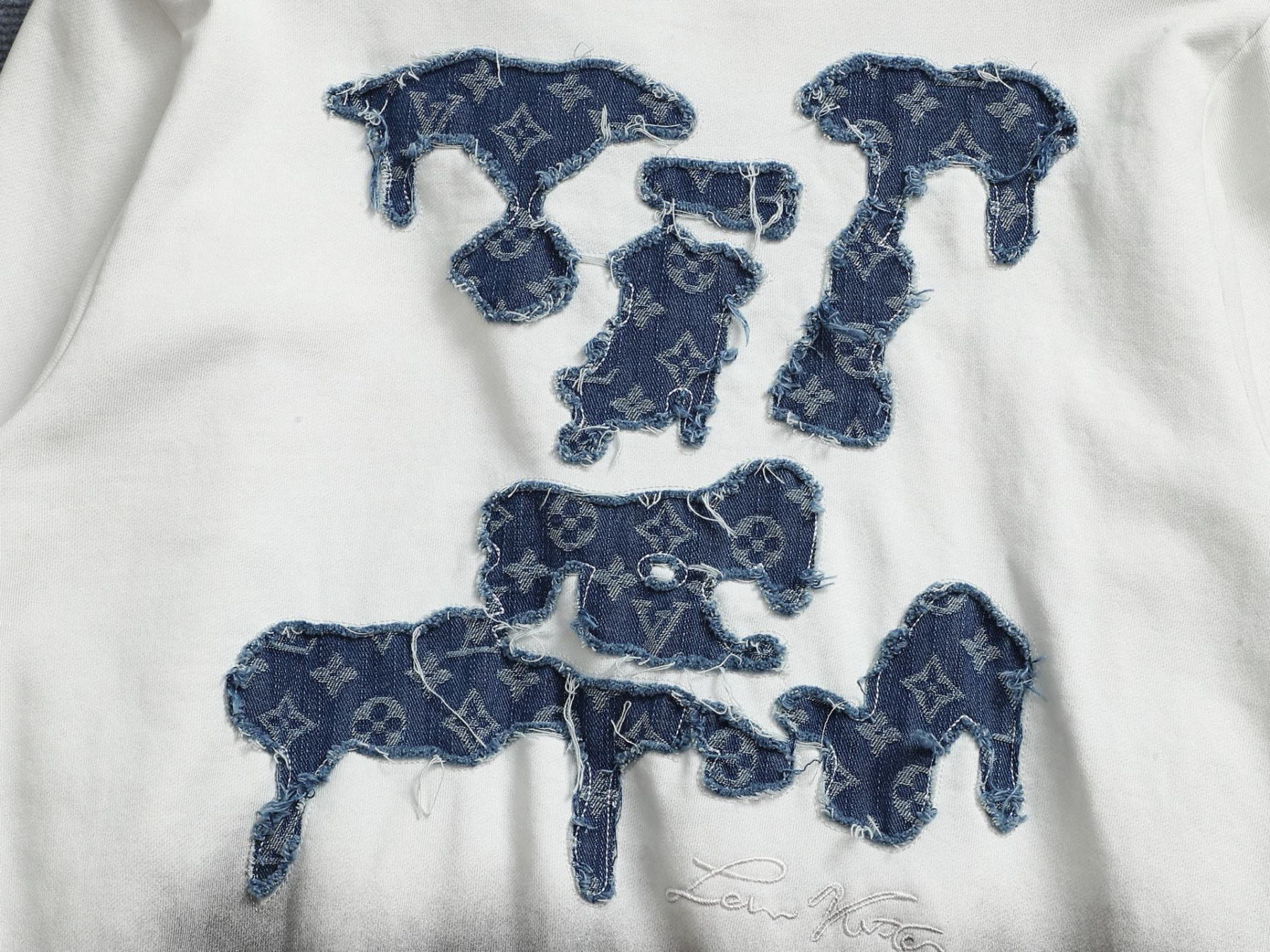 ルイ・ヴィトン「Louis Vuitton」フード付きコットンパーカー(ユニセックス)