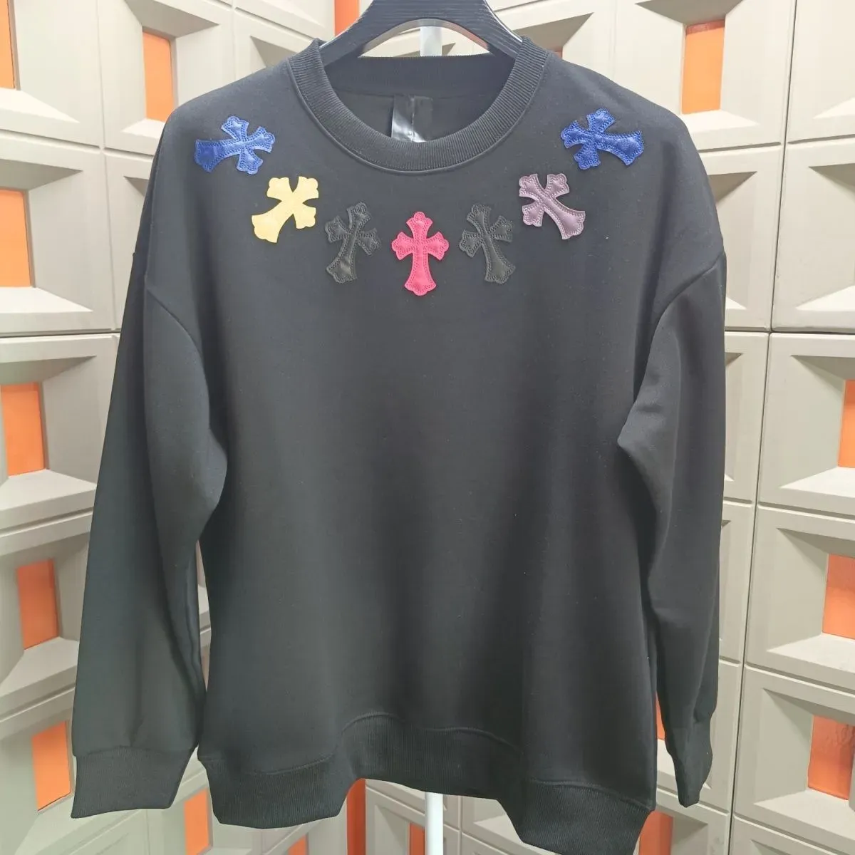 クロムハーツ「Chrome Hearts」ラウンドネックスウェットシャツ