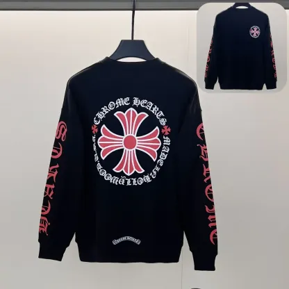 クロムハーツ「Chrome Hearts」ラウンドネックスウェットシャツ