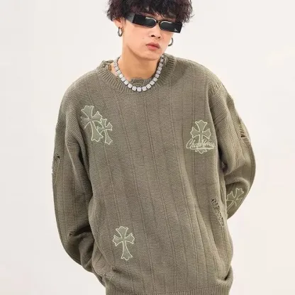 クロムハーツ「Chrome Hearts」ヴィンテージ ニット スウェット