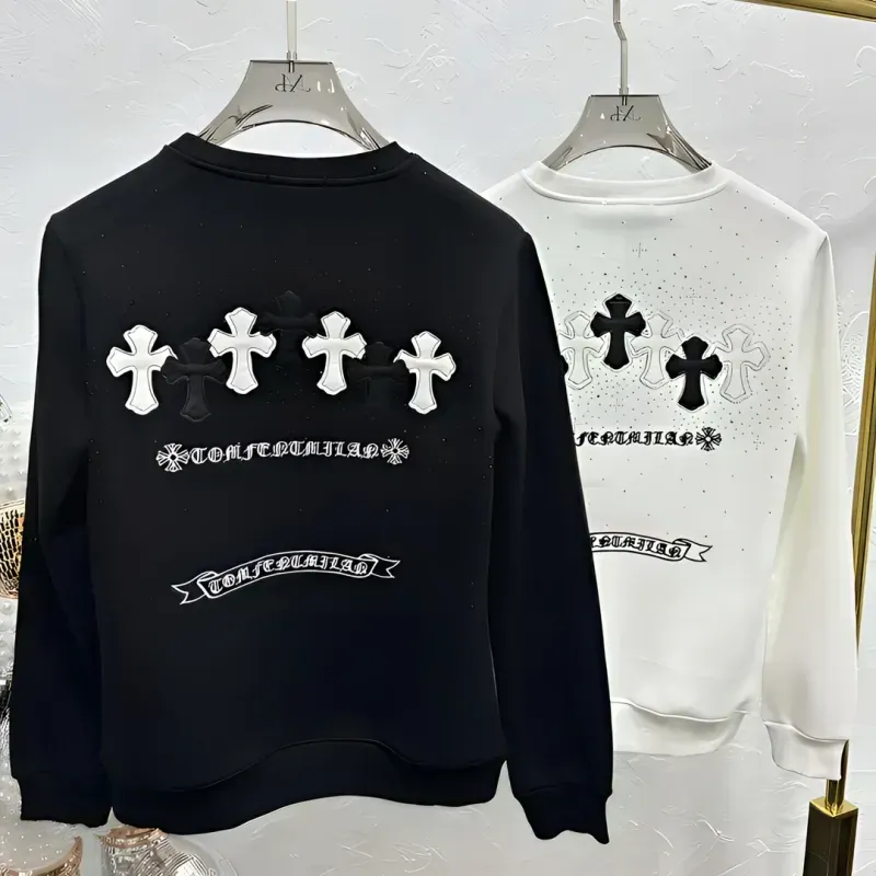 クロムハーツ「Chrome Hearts」ラウンドネックスウェットシャツ