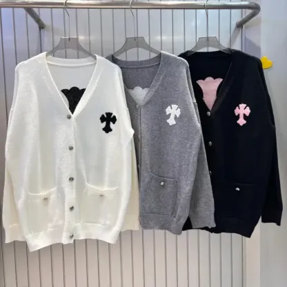 クロムハーツ「Chrome Hearts」ニット カーディガン