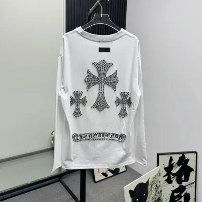 クロムハーツ「Chrome Hearts」ラウンドネックスウェットシャツ