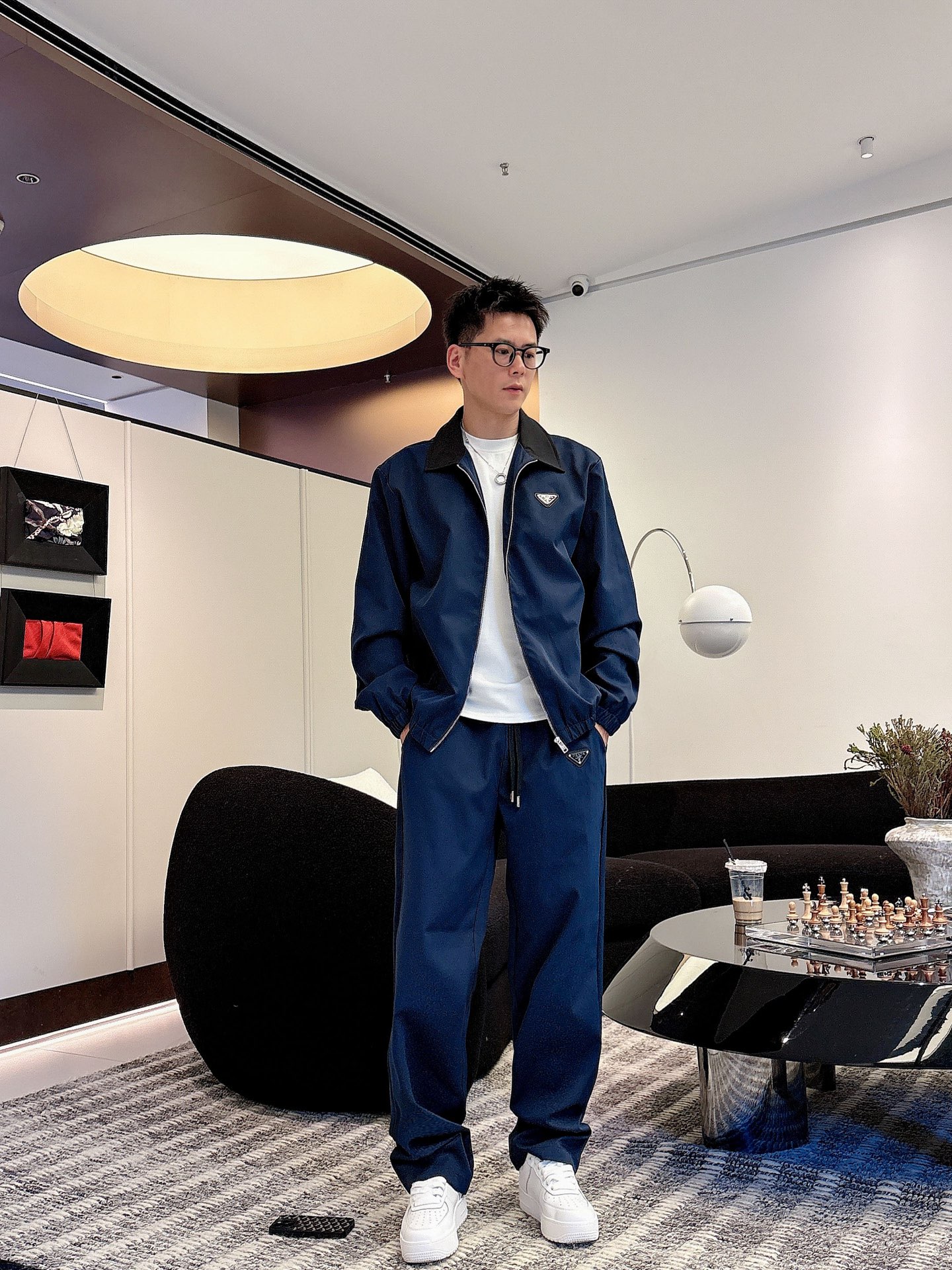 プラダ「Prada」秋冬 メンズ  カジュアルスポーツセット