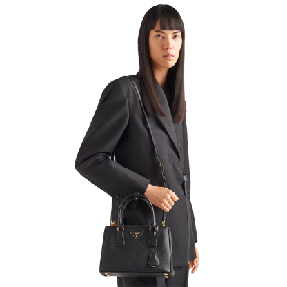 PRADA「プラダ」 プラダ ガレリア サフィアーノレザー スモールバッグ