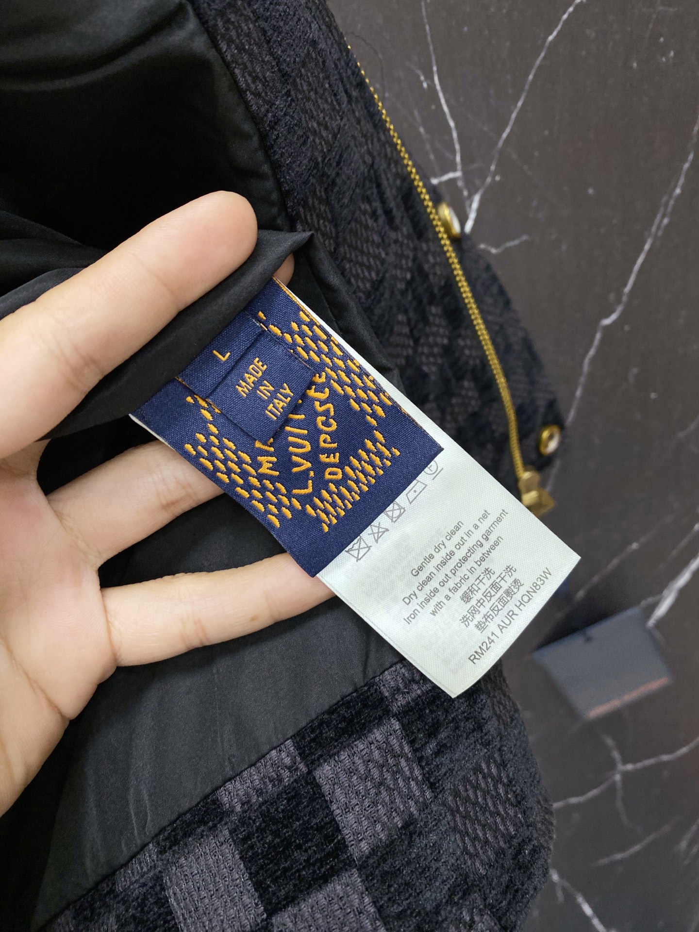 ルイ・ヴィトン「Louis Vuitton」ルイ・ヴィトン モノグラム コーデュロイ ジャケット / メンズ ワークジャケット