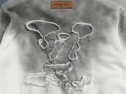 ルイ・ヴィトン「Louis Vuitton」フード付きコットンパーカー(ユニセックス)