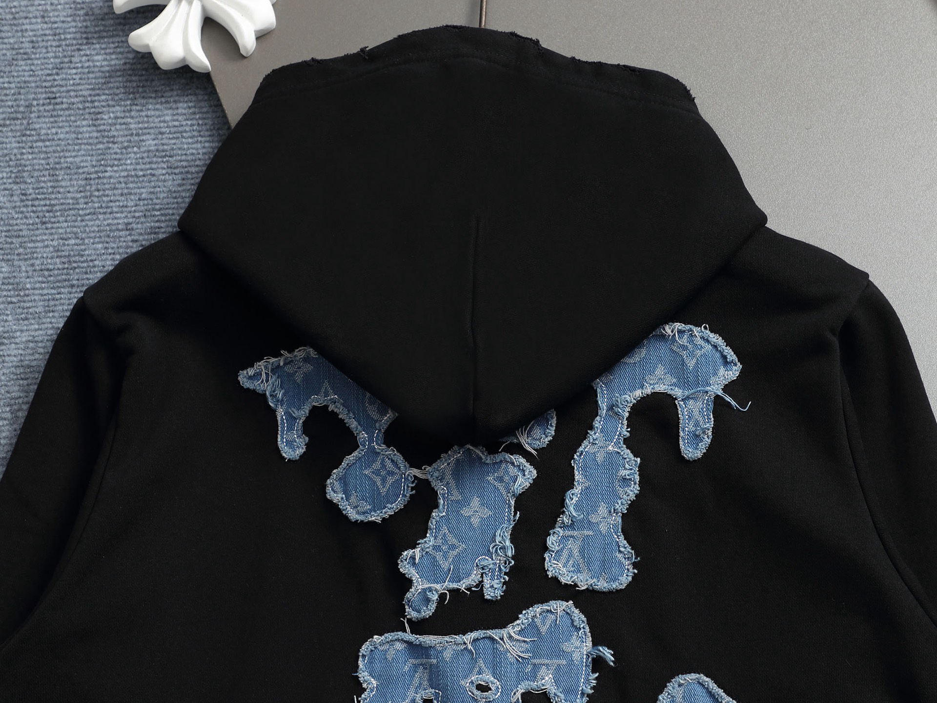 ルイ・ヴィトン「Louis Vuitton」フード付きコットンパーカー(ユニセックス)