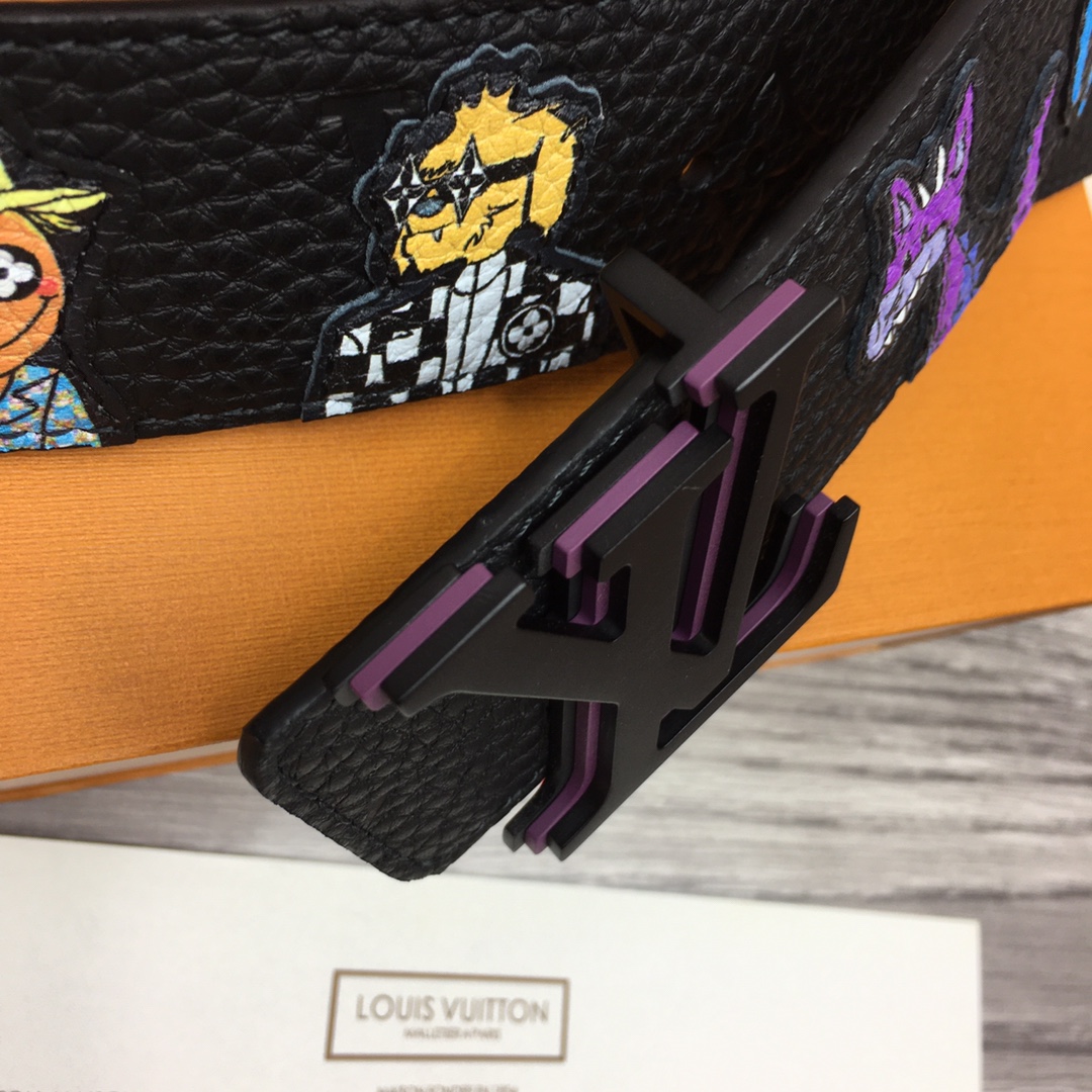 ルイ・ヴィトン「Louis Vuitton」ベルト･LV イニシャル 40MM