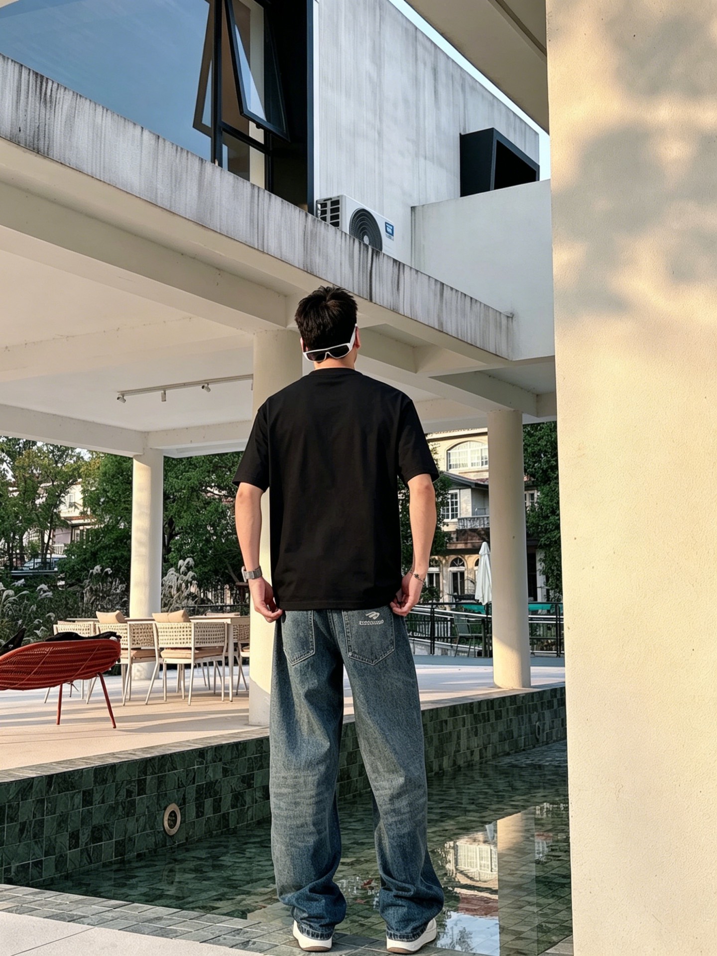 バーバリー「Burberry」ロゴプリントTシャツ / ショートスリーブ クルーネック