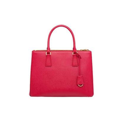 PRADA「プラダ」 ガレリア ミディアム バッグ レッド