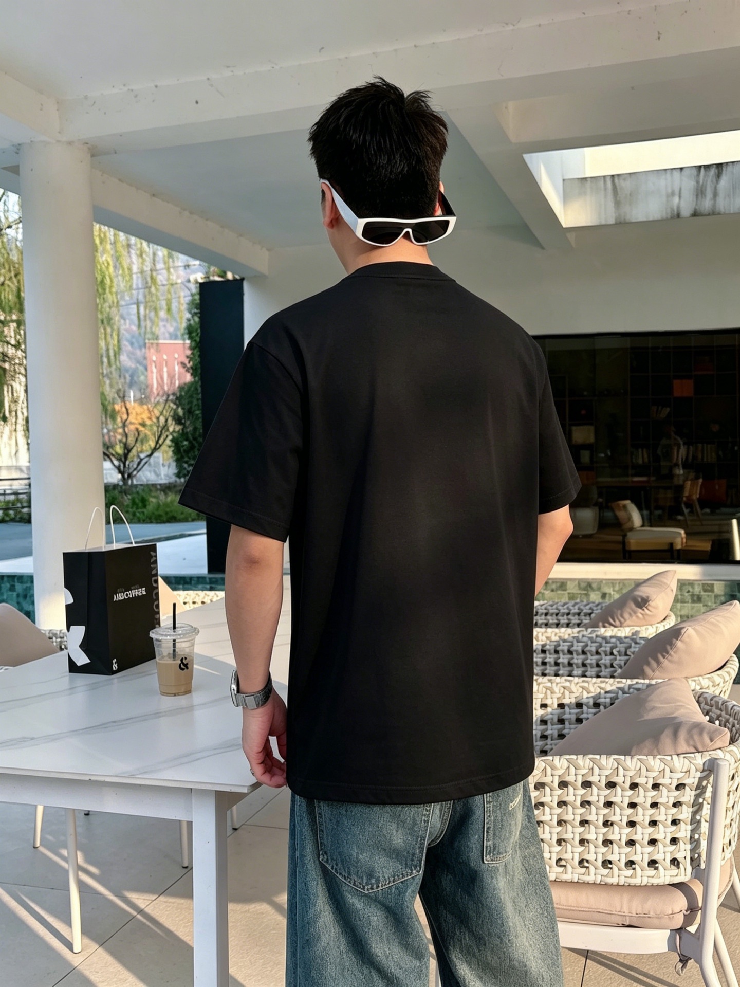 バーバリー「Burberry」ロゴプリントTシャツ / ショートスリーブ クルーネック