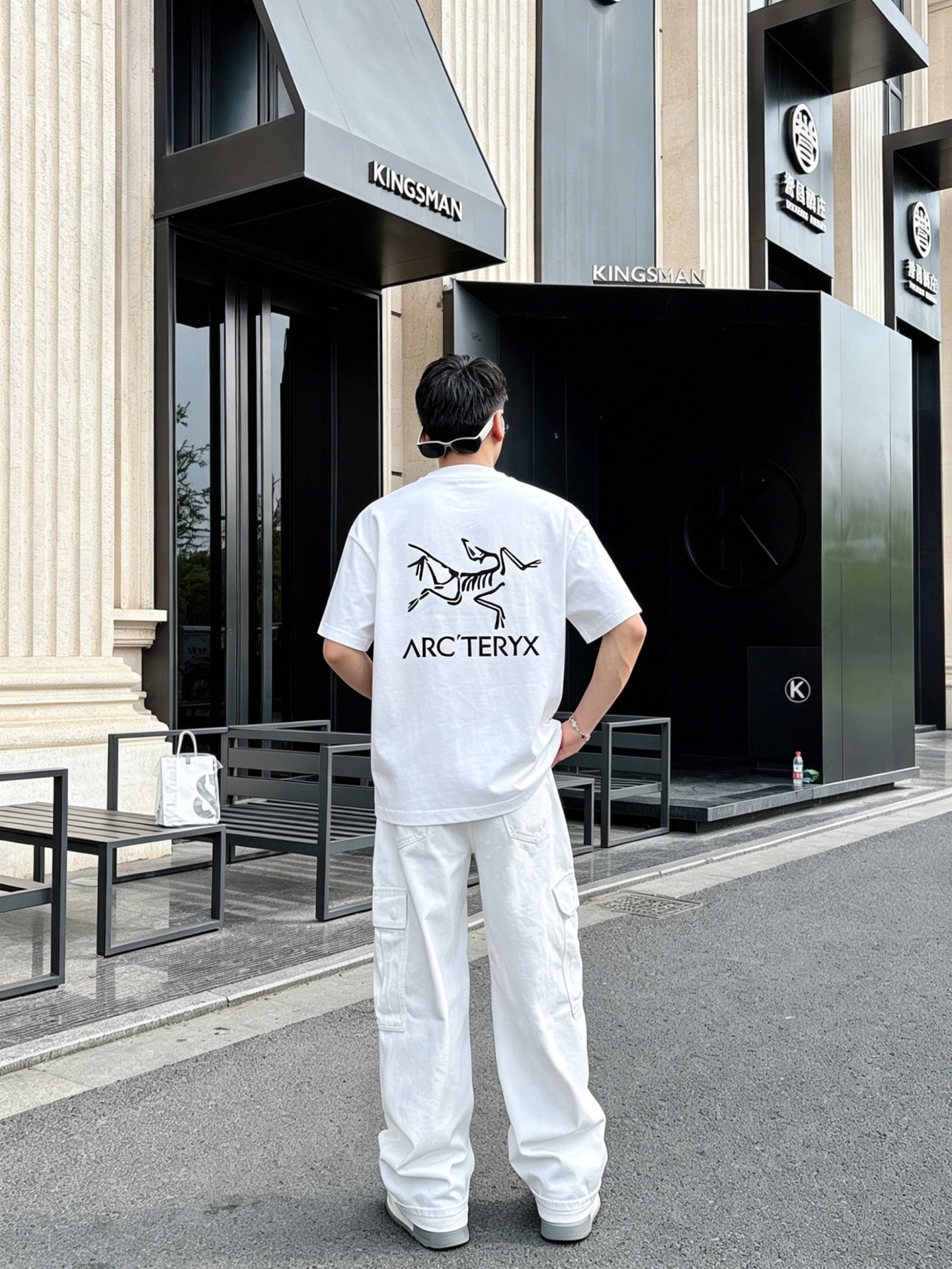 アークテリクス「ARC'TERYX」ロゴプリントTシャツ / ショートスリーブ クルーネック