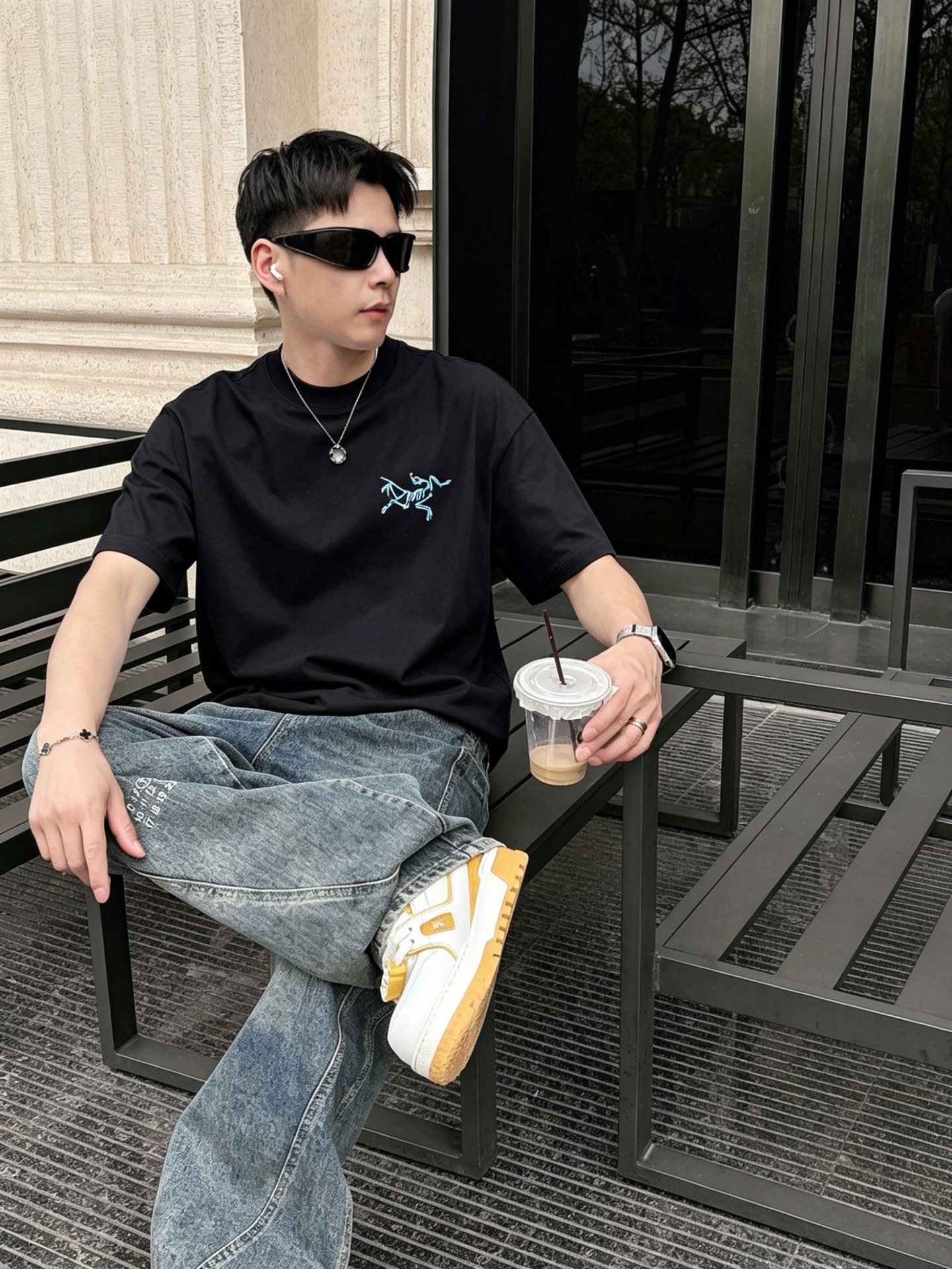 アークテリクス「ARC'TERYX」ロゴプリントTシャツ / ショートスリーブ クルーネック