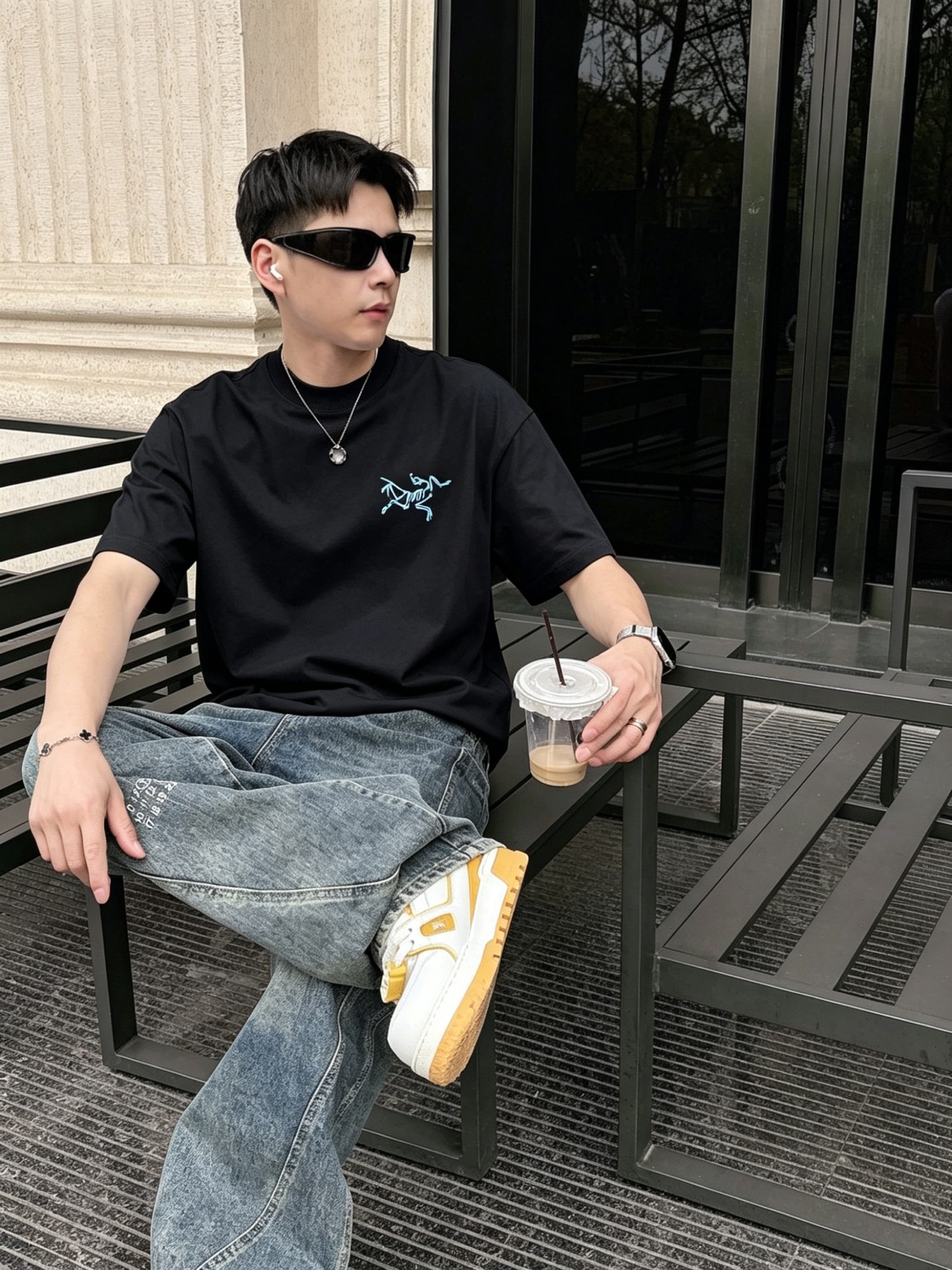 アークテリクス「ARC'TERYX」ロゴプリントTシャツ / ショートスリーブ クルーネック