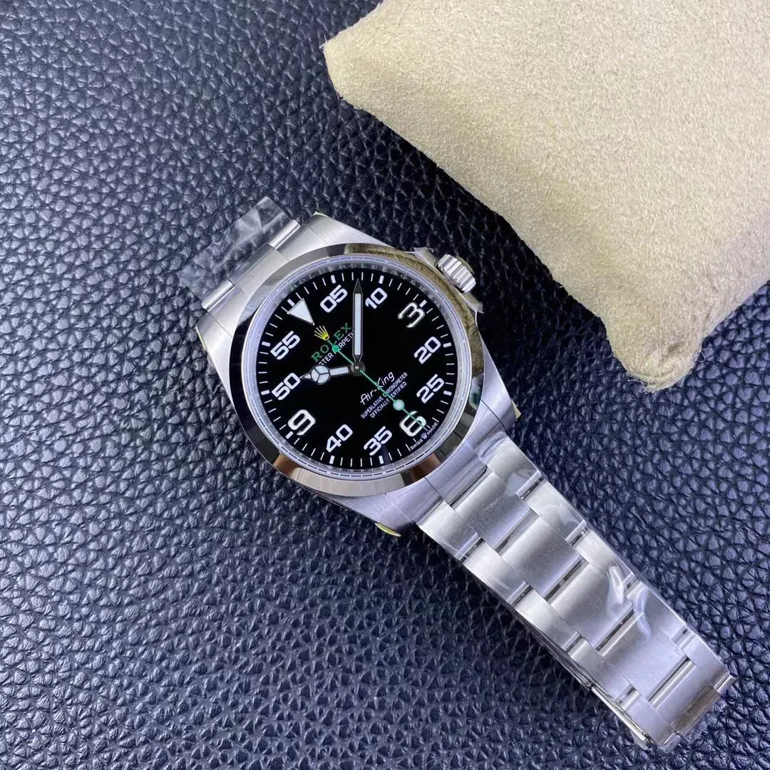 ロレックス「Rolex」 エアキング  オイスタースチール