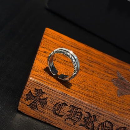 クロムハーツ「Chrome Hearts」クラシックヴィンテージ＆モダンリング - サイズ調整可能