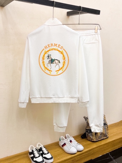 エルメス「Hermès」秋冬 メンズ スウェットセット