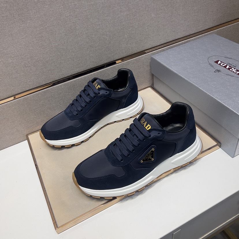 プラダ「Prada」プラダ プレミアムスニーカー (2026年春夏モデル) / レザースニーカー