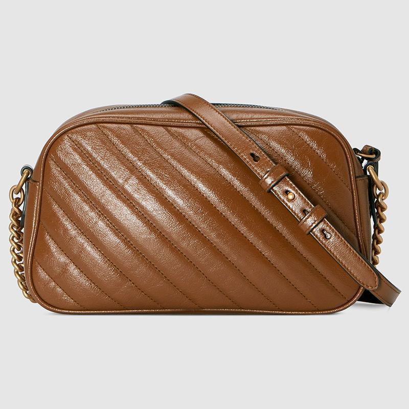 グッチ「Gucci」 〔GGマーモント〕キルティング スモール ショルダーバッグ