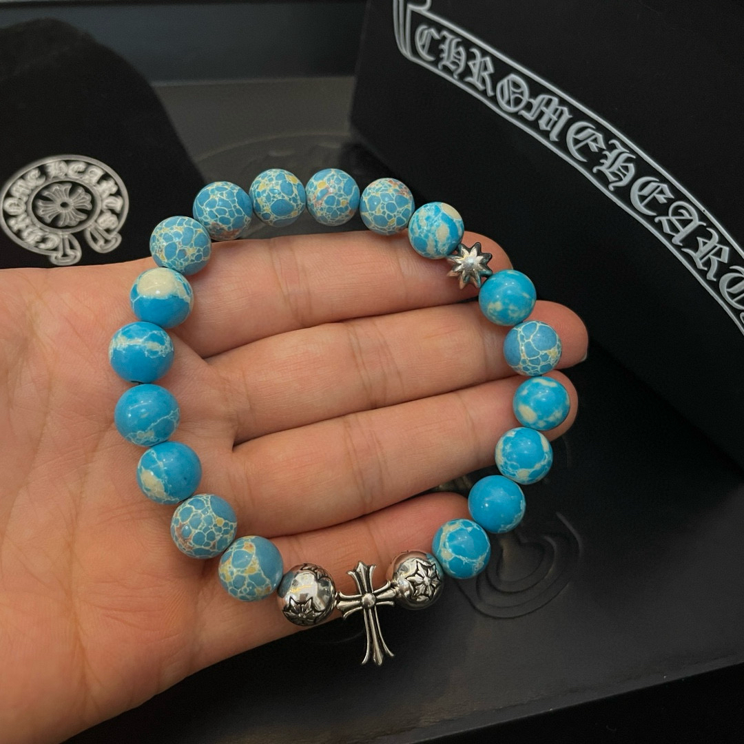 クロムハーツ「Chrome Hearts」ブレスレット - ヴィンテージ＆ロックテイスト ペア用