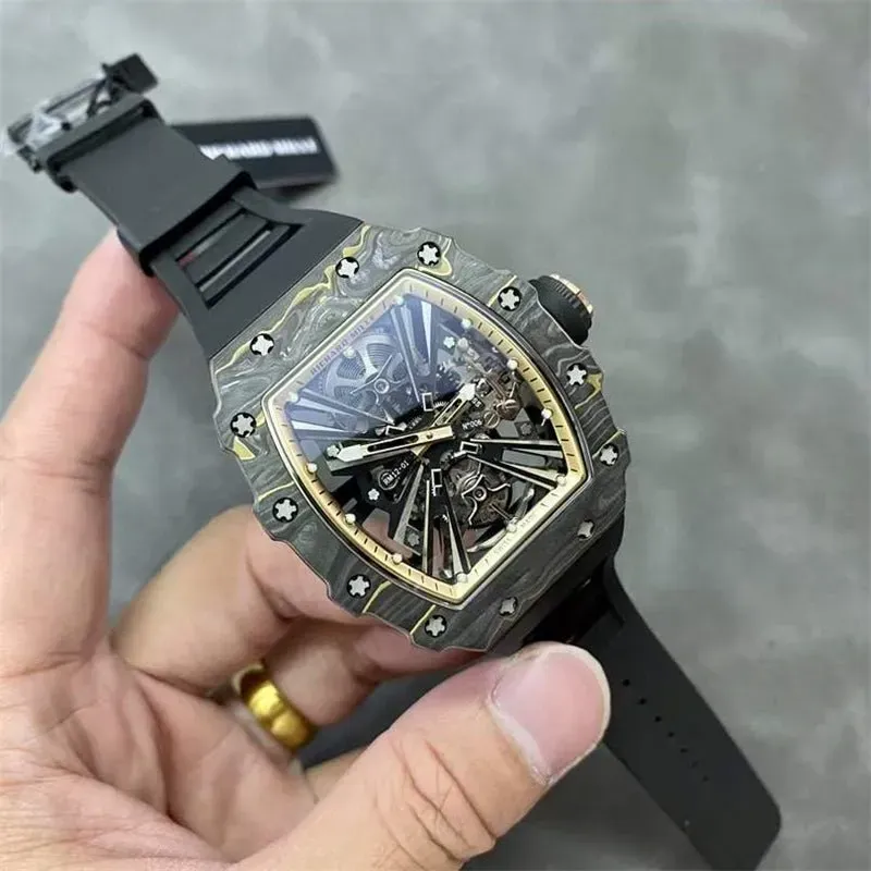 リシャール ミル「Richard Mille」トゥールビヨン RM 12-01 カーボンファイバー48MM