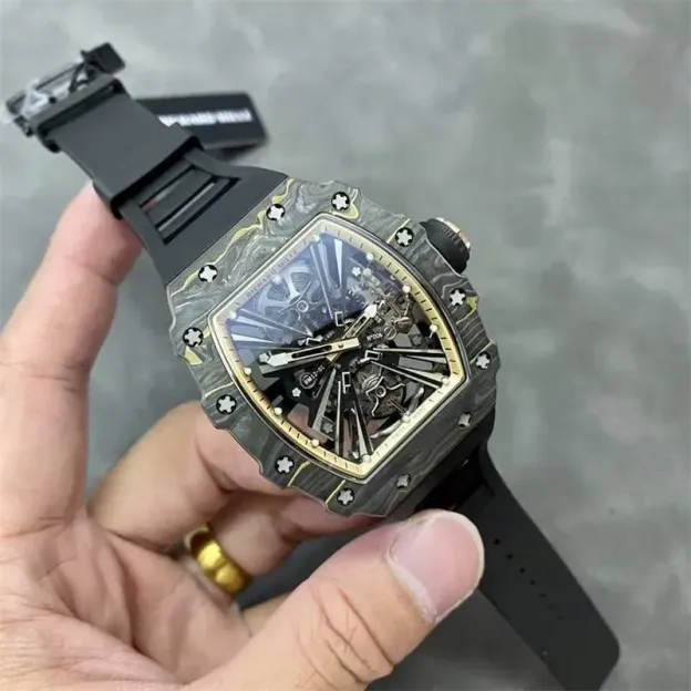 リシャール ミル「Richard Mille」トゥールビヨン RM 12-01 カーボンファイバー48MM