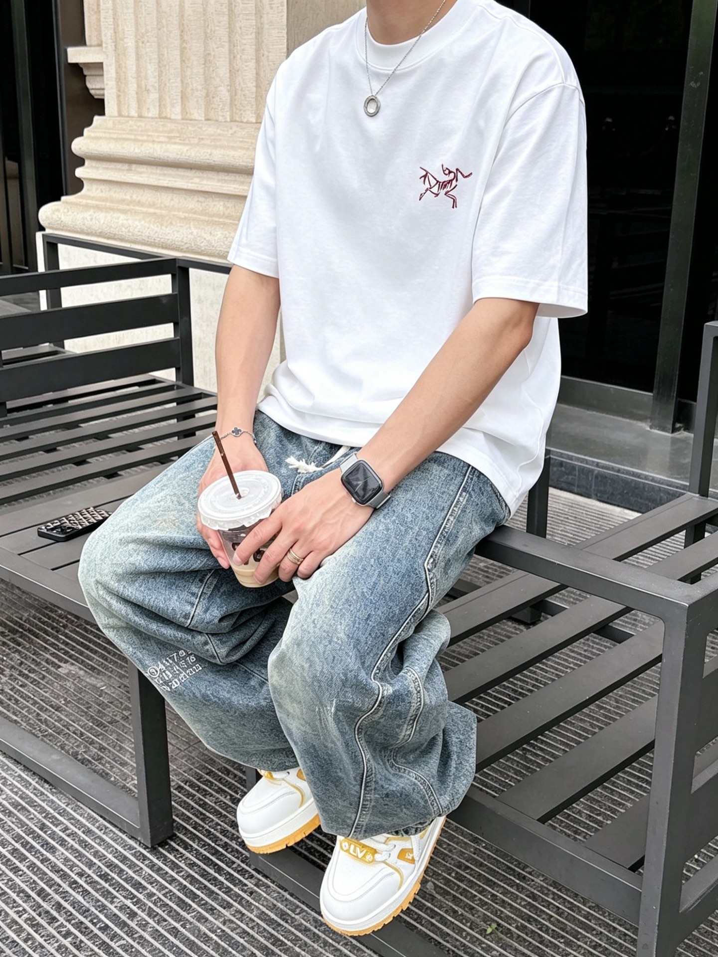 アークテリクス「ARC'TERYX」ロゴプリントTシャツ / ショートスリーブ クルーネック