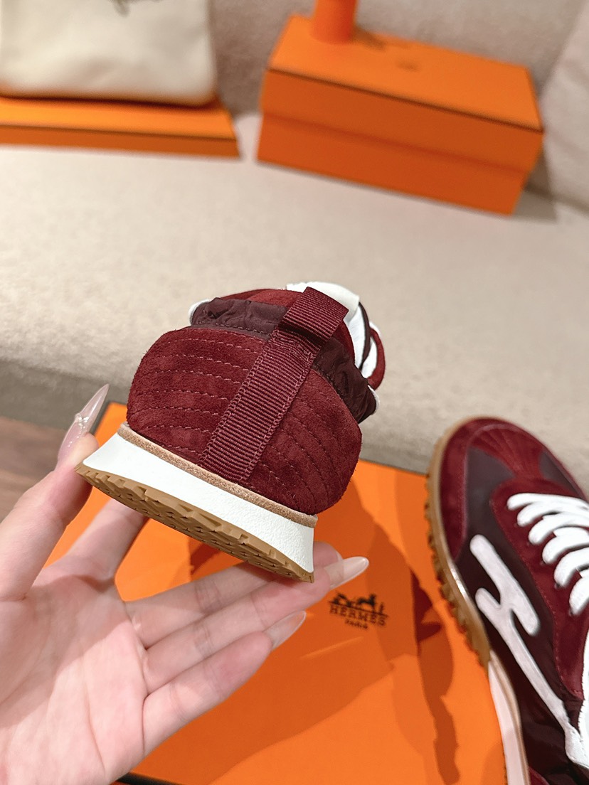 エルメス「Hermès」エルメス ガニーシューズ / レザースニーカー