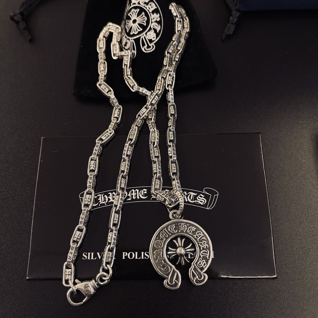 クロムハーツ「Chrome Hearts」シンプルペンダントネックレス - ユニセックス