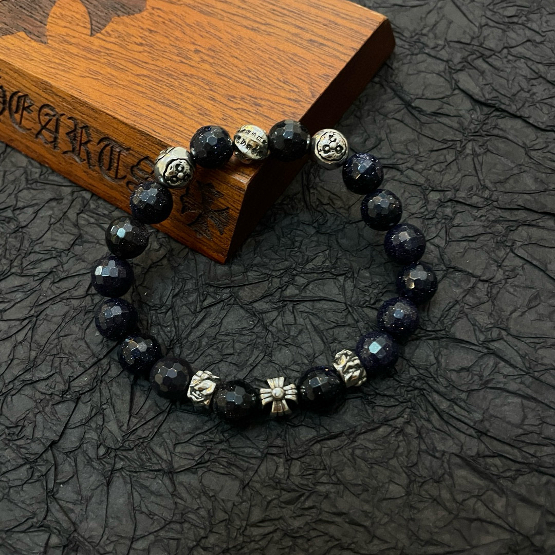 クロムハーツ「Chrome Hearts」ブレスレット - ヴィンテージ＆ロックテイスト ペア用