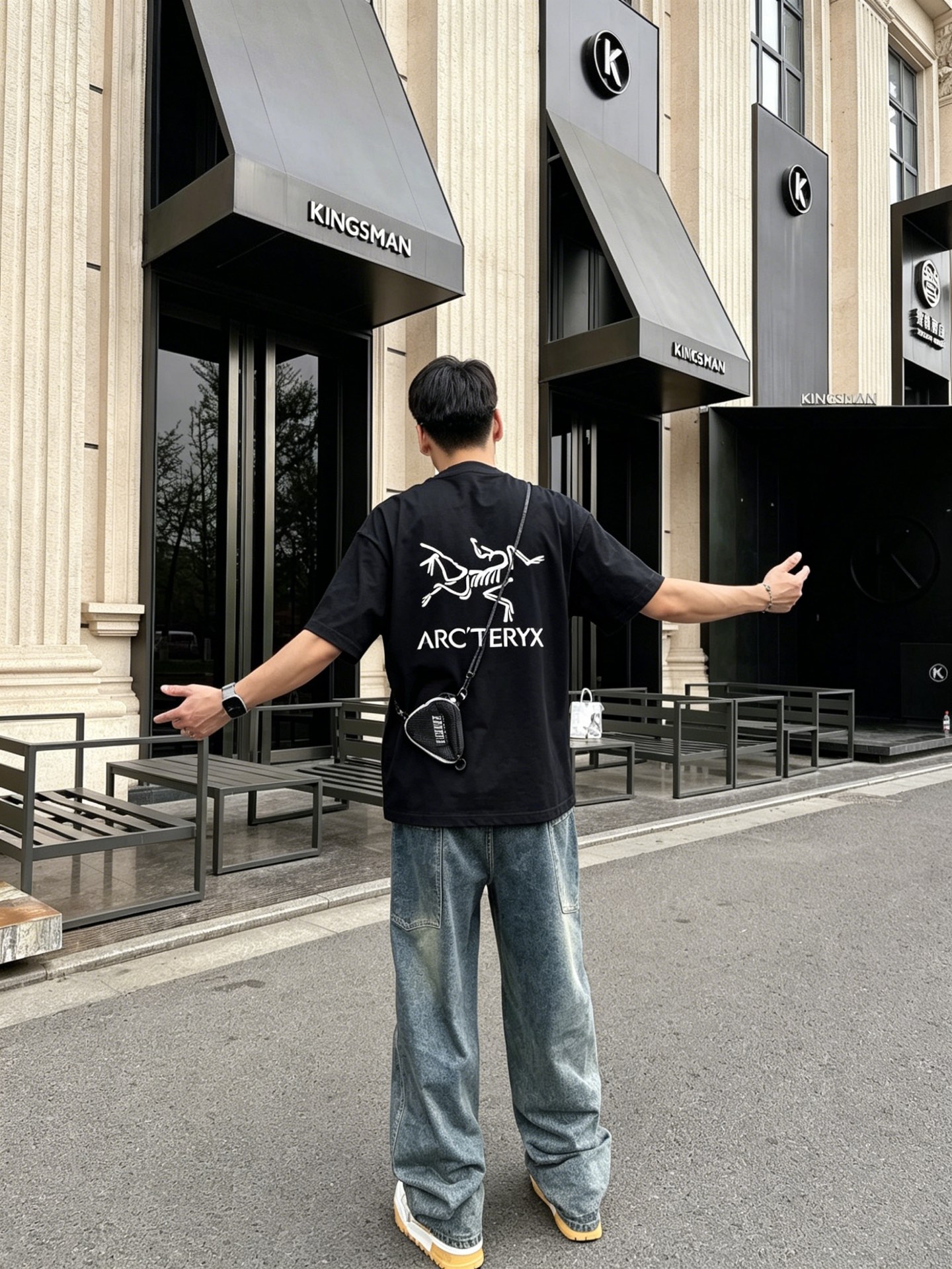 アークテリクス「ARC'TERYX」ロゴプリントTシャツ / ショートスリーブ クルーネック