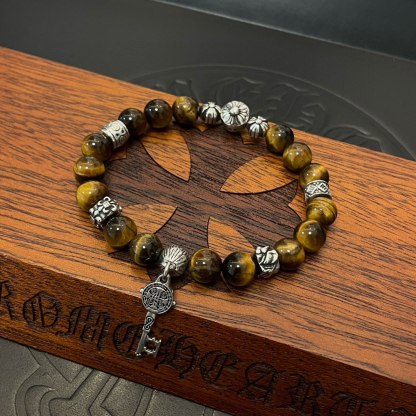 クロムハーツ「Chrome Hearts」ブレスレット - ヴィンテージ＆ロックテイスト ペア用