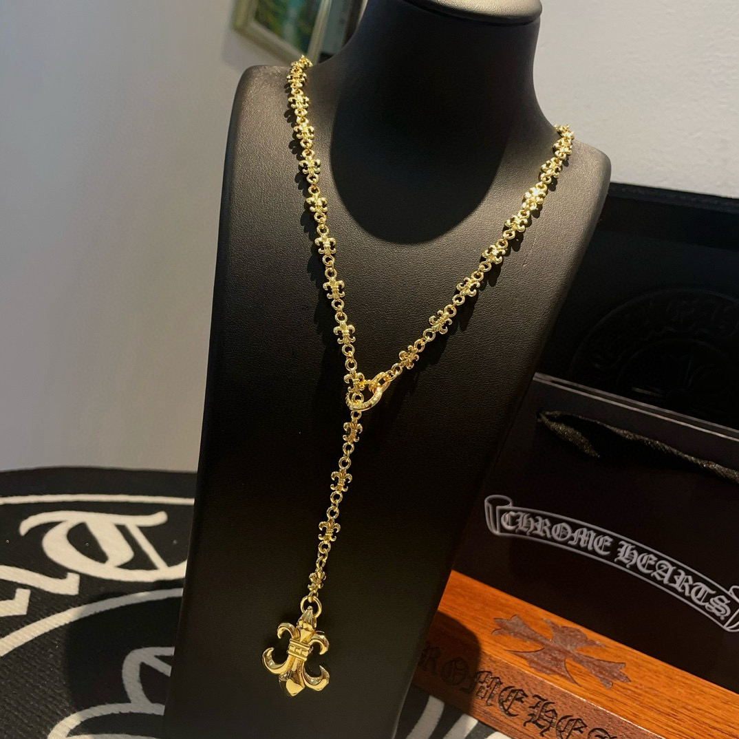 クロムハーツ「Chrome Hearts」シンプルペンダントネックレス - ユニセックス