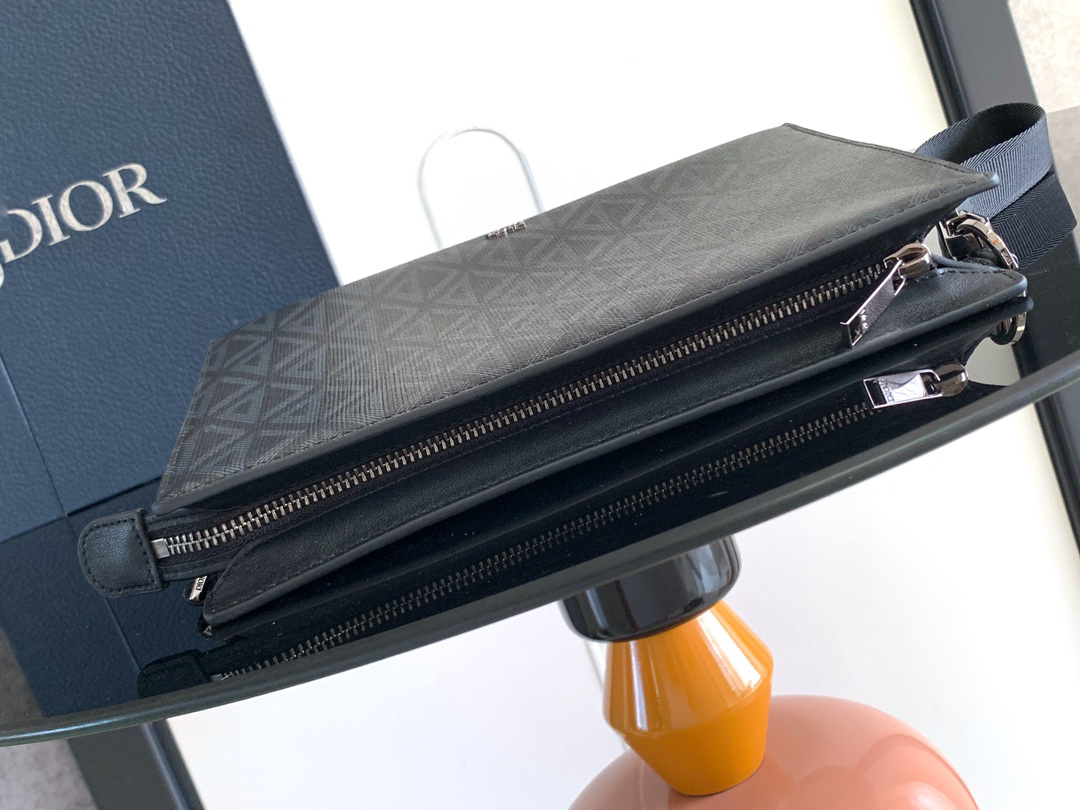 ディオール「Dior」オブリック モチーフ ポーチ