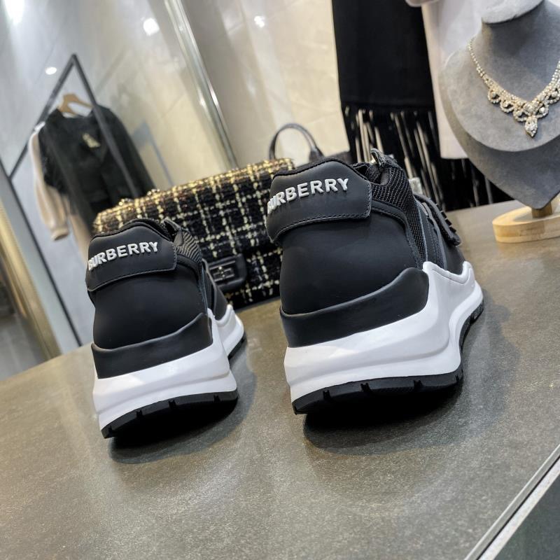 バーバリー「Burberry」バーバリー チェック プラットフォーム スニーカー / レザースニーカー