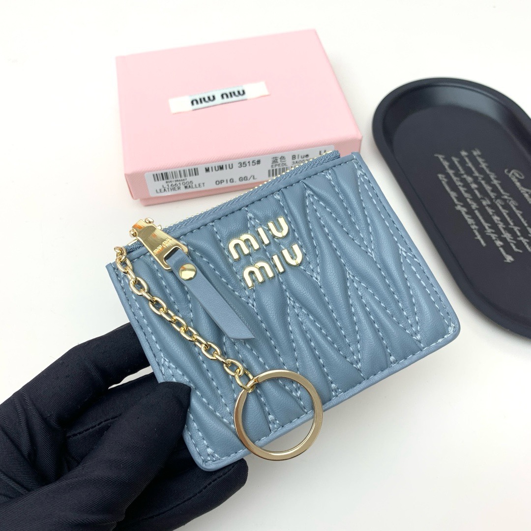 ミュウミュウ「Miu Miu」ミュウミュウ ラムスキン ミニショルダーバッグ 3515 / ハンドバッグ