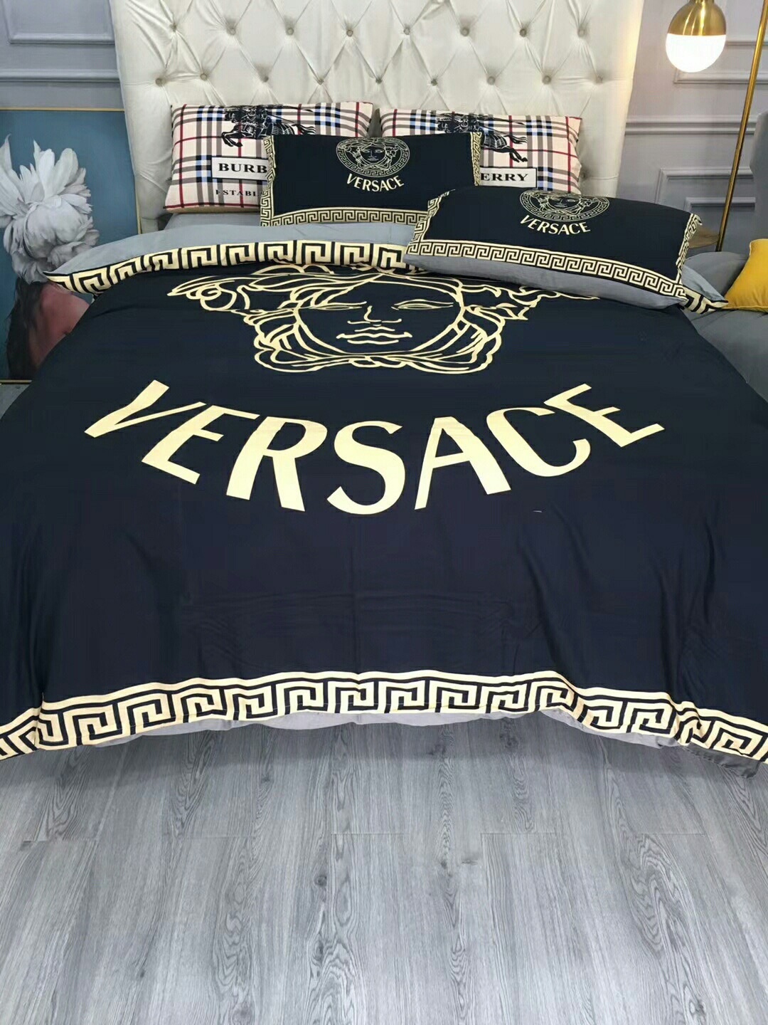 ヴェルサーチ「Versace」プレミアムコットン デジタルプリント 4点セット