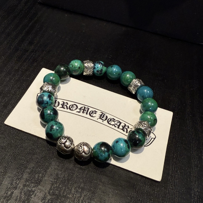 クロムハーツ「Chrome Hearts」ブレスレット - ヴィンテージ＆ロックテイスト ペア用