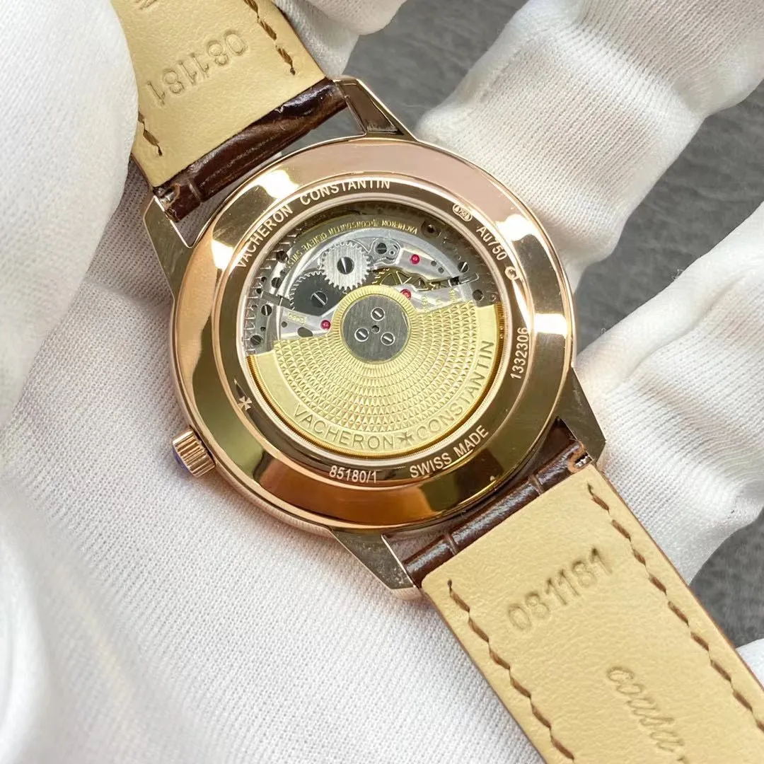 ヴァシュロン コンスタンタン「Vacheron Constantin」 パトリモニー 81180 ウルトラシン メンズウォッチ40MM