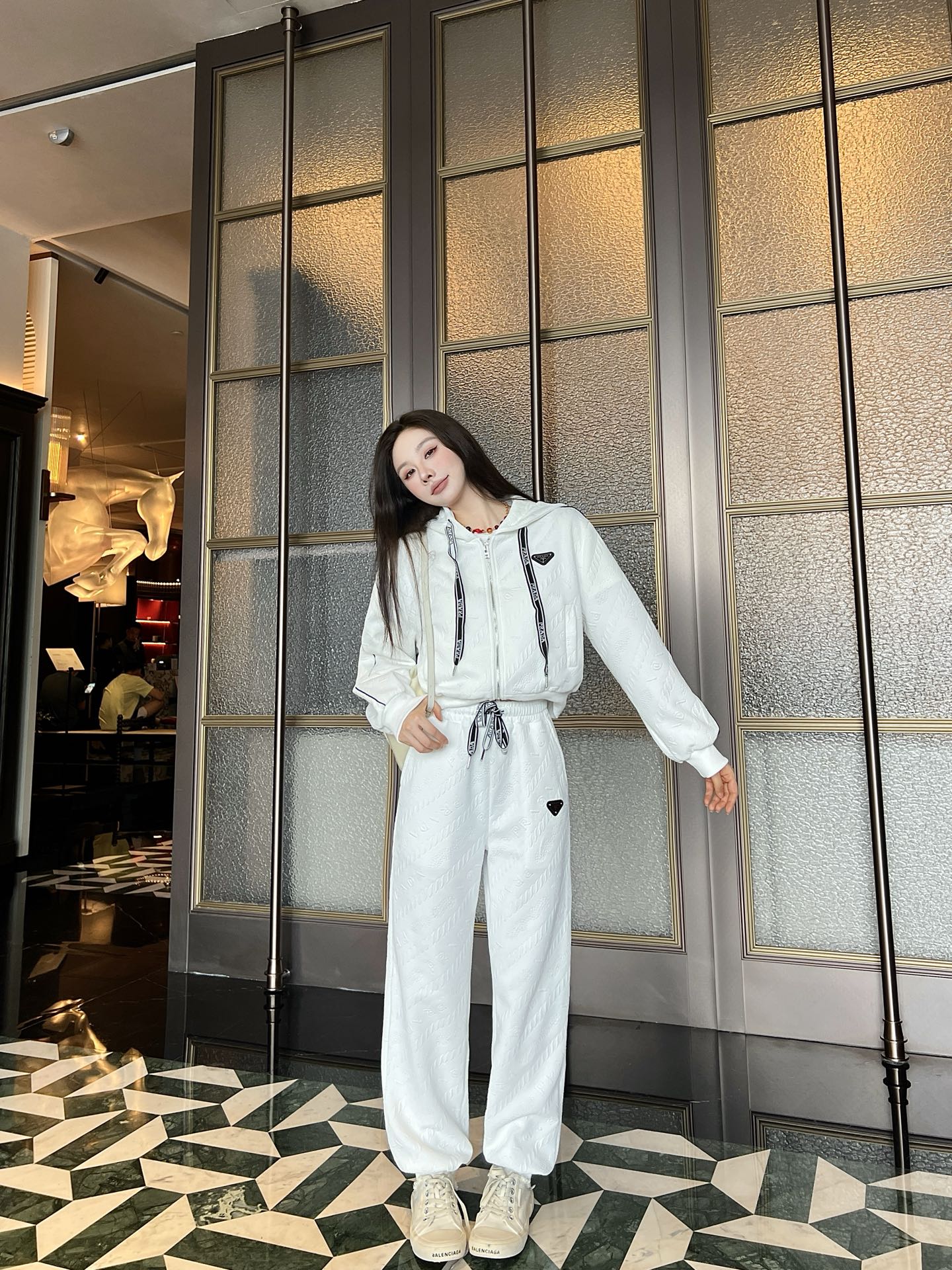 プラダ「Prada」レディース カジュアルスポーツセット