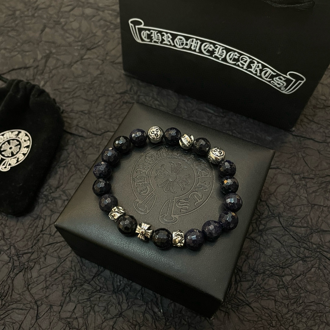 クロムハーツ「Chrome Hearts」ブレスレット - ヴィンテージ＆ロックテイスト ペア用