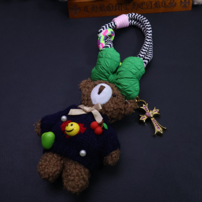 クロムハーツ「Chrome Hearts」バッグチャーム - すべてのトレンドバッグに合わせて、クールでキュートなスタイルを